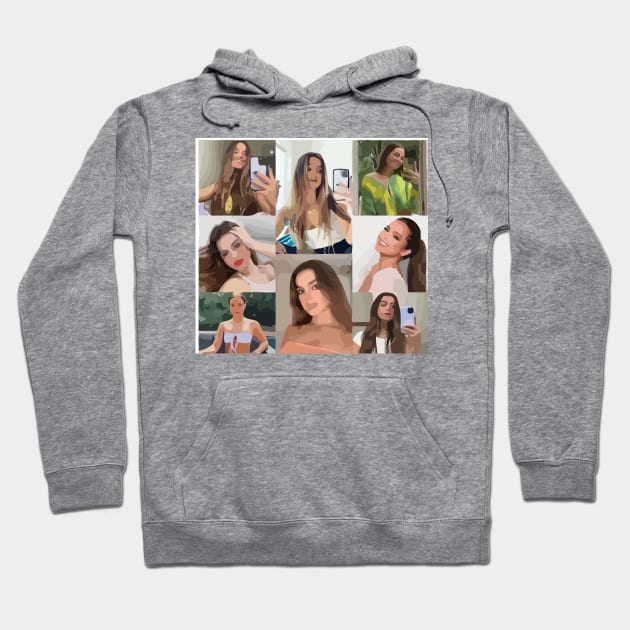 addison rae collage Hoodie by gracelinalethicia